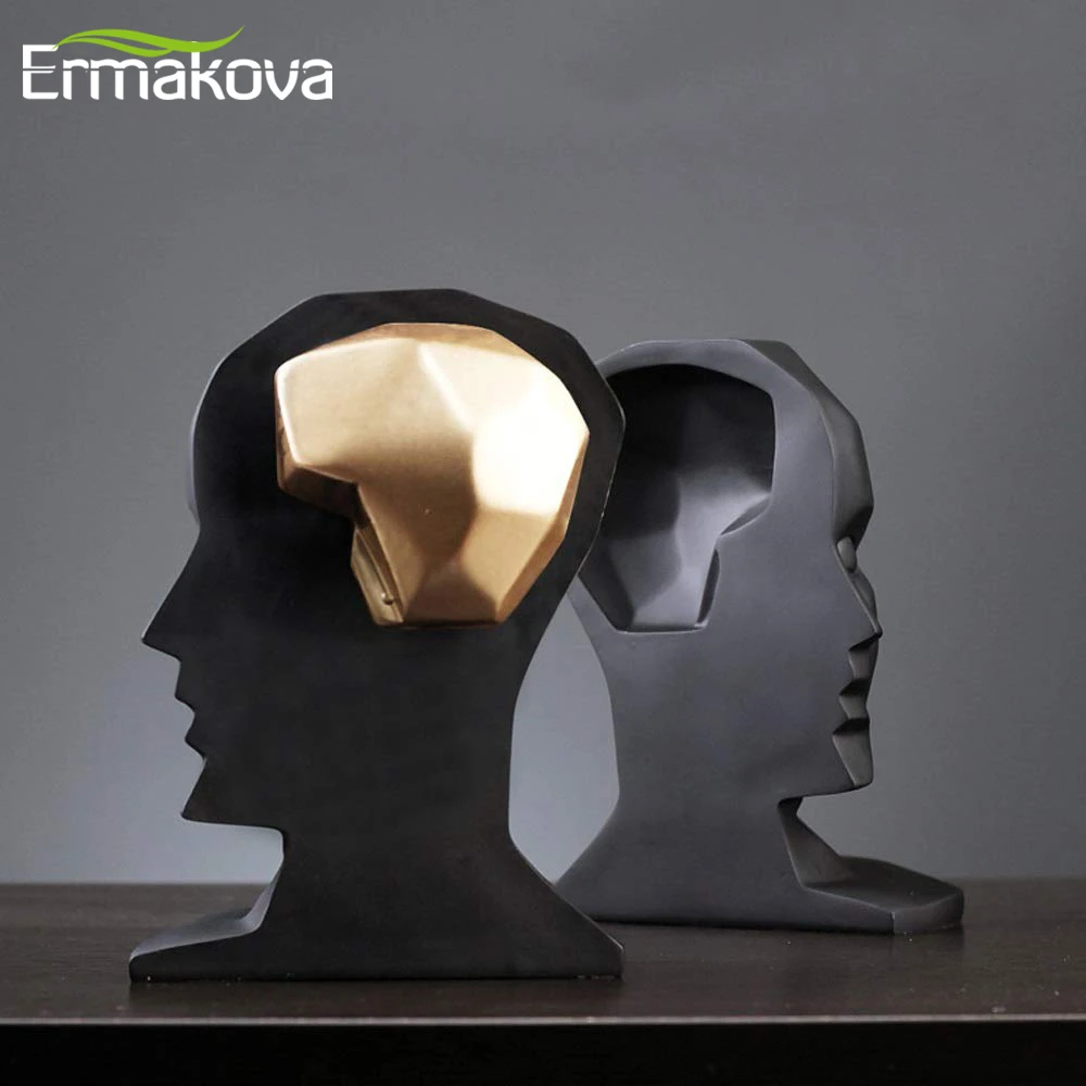 ERMAKOVA креативные отверстия для мозга широкая открытая статуя персонажа