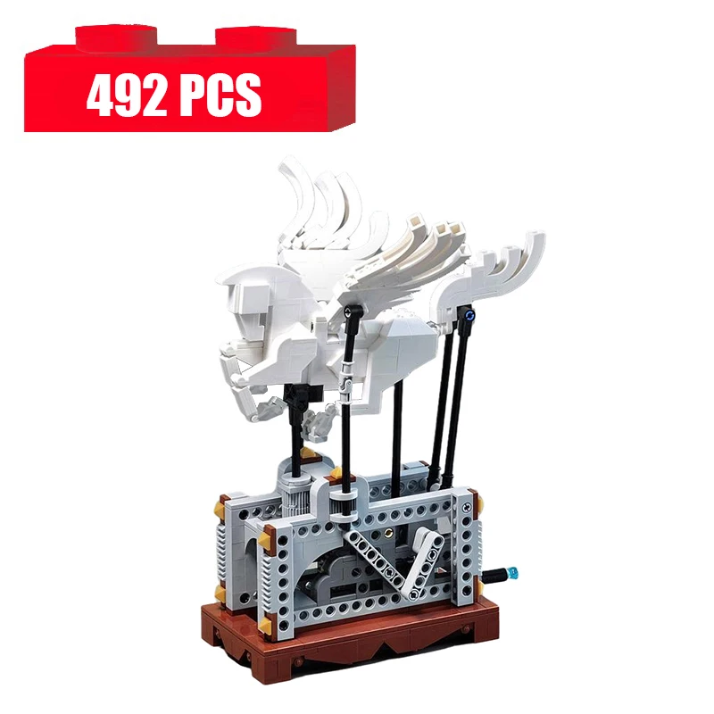

Rotatable Pegasus Galaxy Animal Building Block Kit Assembly Model Bricks DIY Toys for Children Christmas Gifts