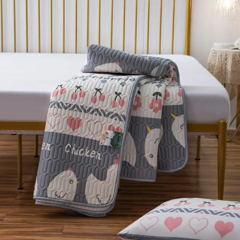 Симпатичный дышащий латексный коврик для кровати из Таиланда крутой спальный