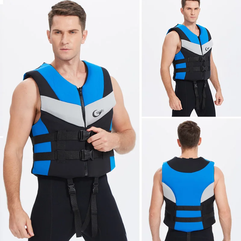 Взрослые дети спасательный жилет Спасательные плавучие Моторные лодки