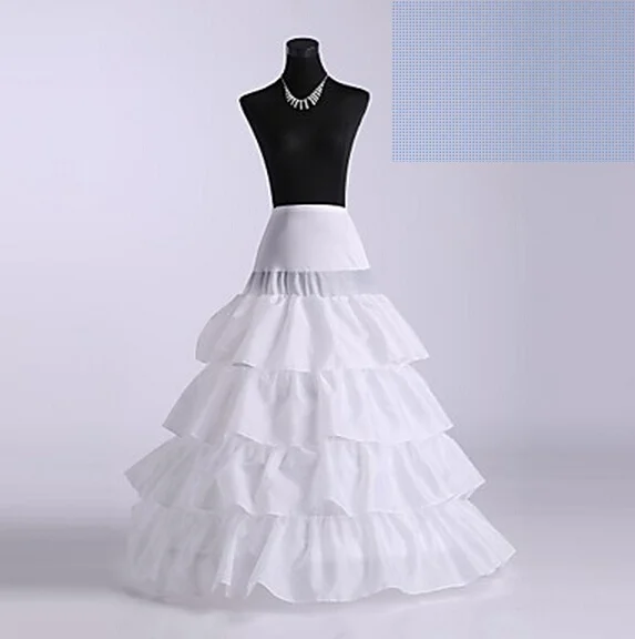 

Ball Gown Slip Four Tiers Petticoats