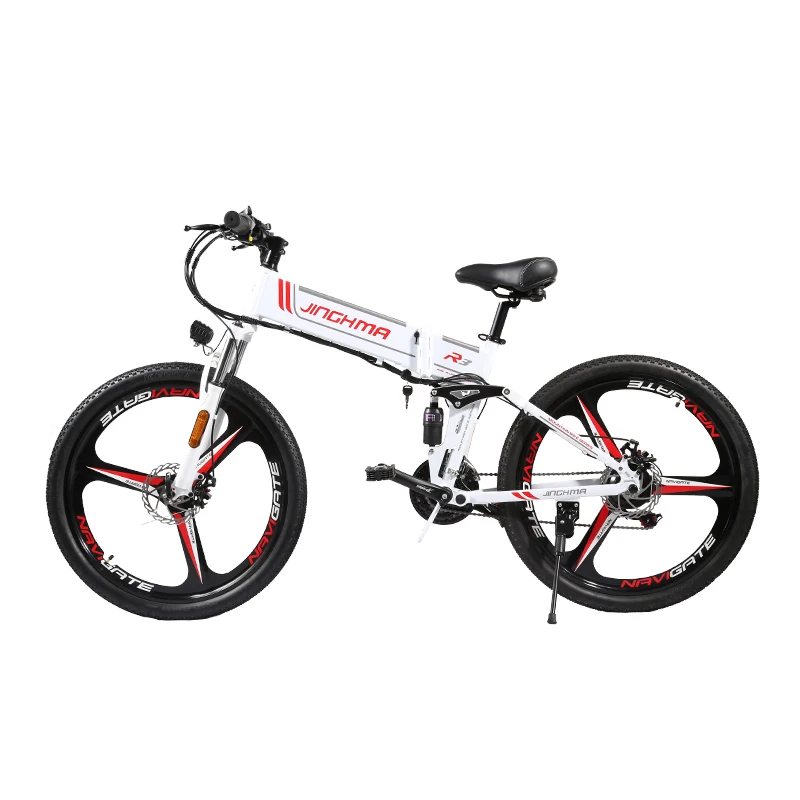 Bicycle 350w/500w/1000w 48v Foldable Lithium Battery Assisted Mountain Bike Off-road Variable Speed 26 Inch E-bike