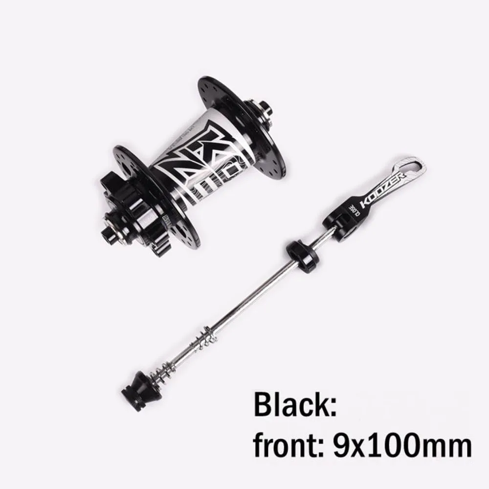 front 36h QR black Koozer xm490 MTB горный велосипед концентратор 11 скоростей 32 отверстия 28h 36h концентратор 4 герметичный подшипник 6 Pawls 72 зубьев Taki XD QR диск втулки колеса тормоза - Цвет: front 36h QR black