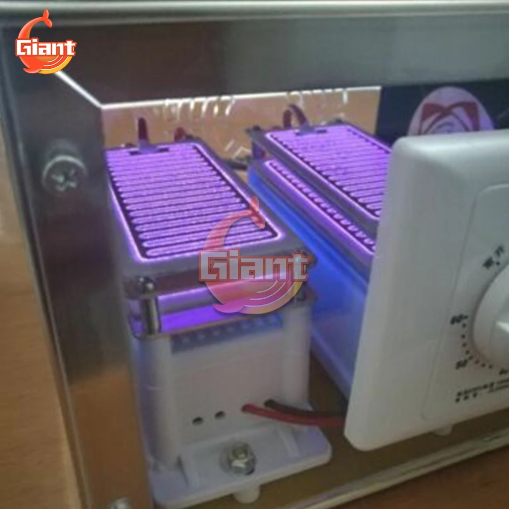 

Ozone Generator 220V 20g/h Air Cleaner Ozonizer Water Air Purifier Sterilizer Treatment Deodorizer Sanitizer With Timing Switch