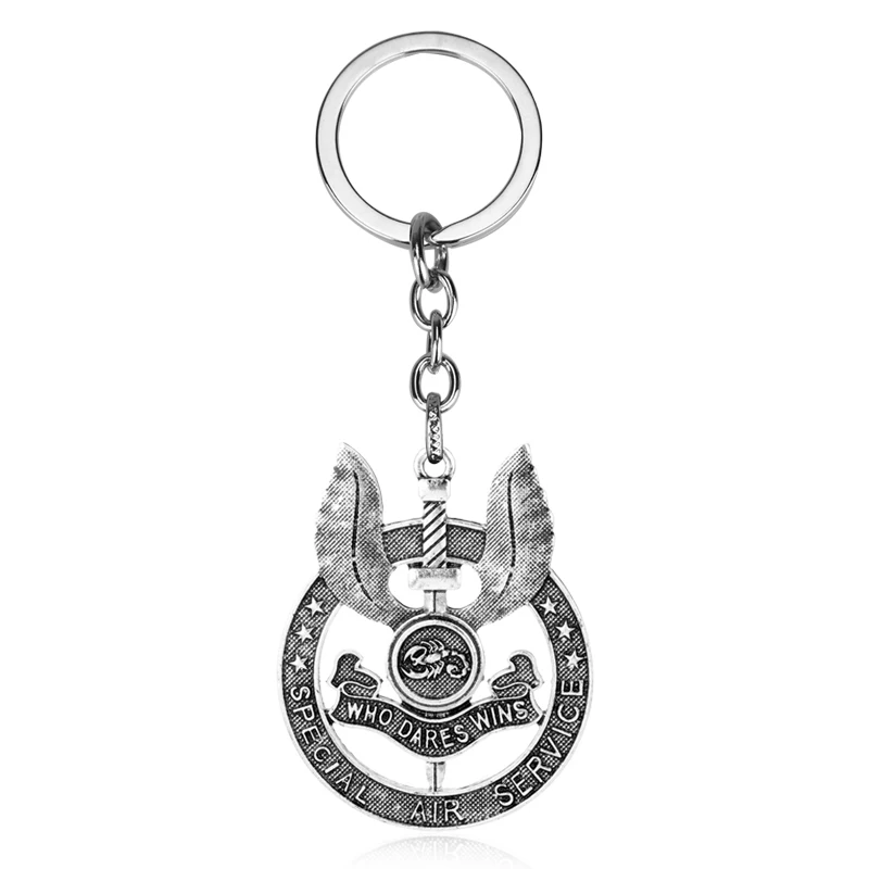 Брелок HANCHANG Jewelry в стиле британских спецназ металлический Воздушная служба Реджи