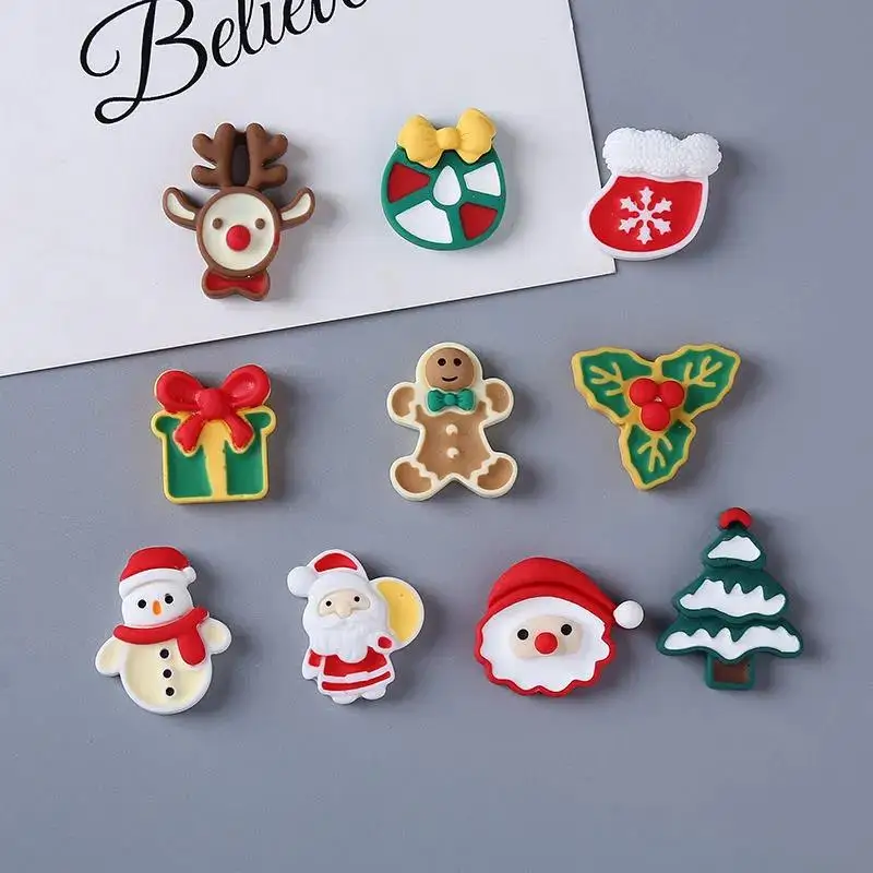 

Милые Мультяшные рождественские магниты на холодильник Kawaii Snowmen Санта Клаус магнитные наклейки на холодильник детский подарок детские игр...