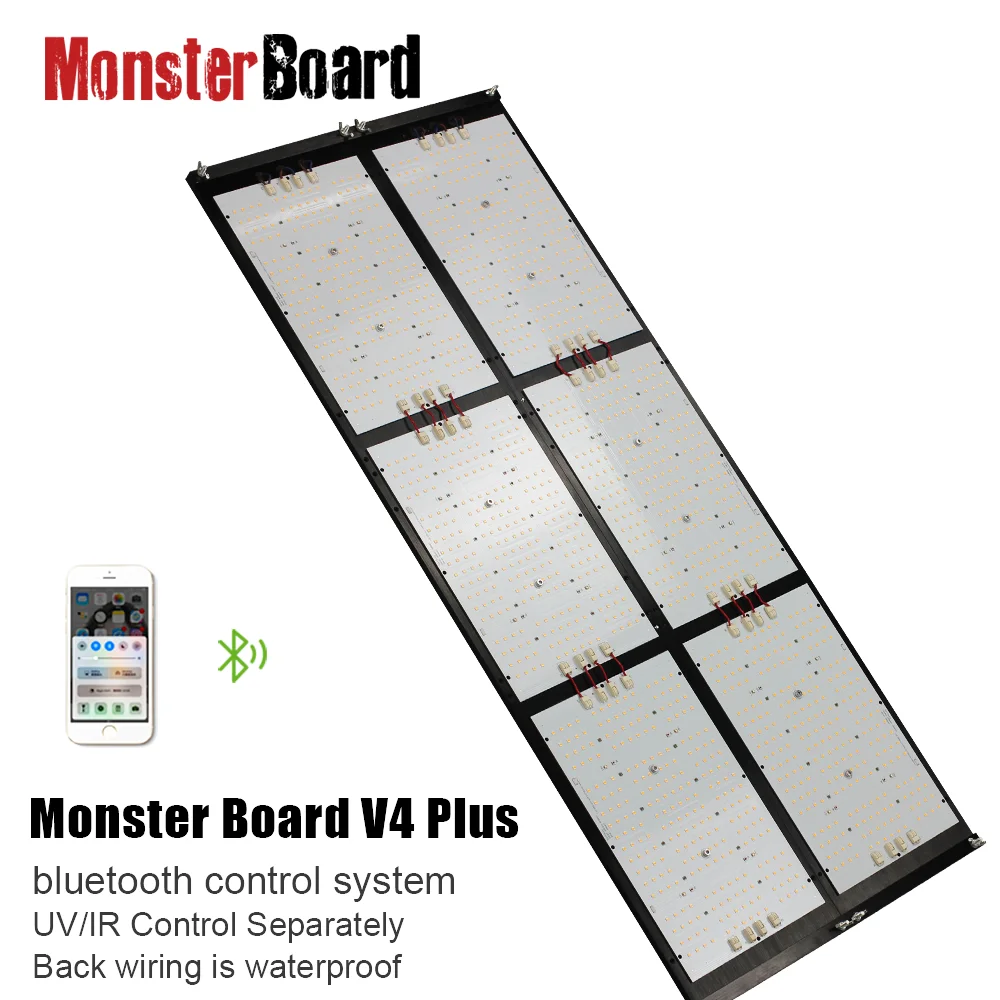 

Grow box kit 5x5 indoor grow light 600w samsung lm301h v4 uv ir monster board by geeklight