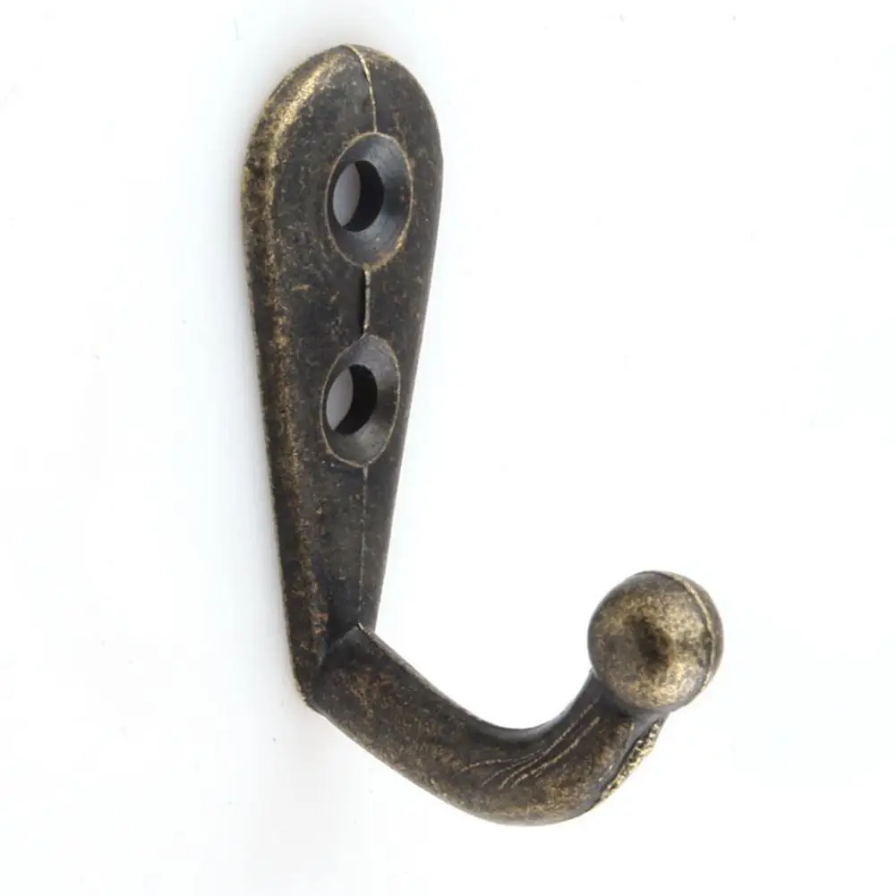 AsyPets 1pc Antique Bronze Wall Hooks Hanger for Clothes Coat Hat Bags Towel Home Decor | Дом и сад