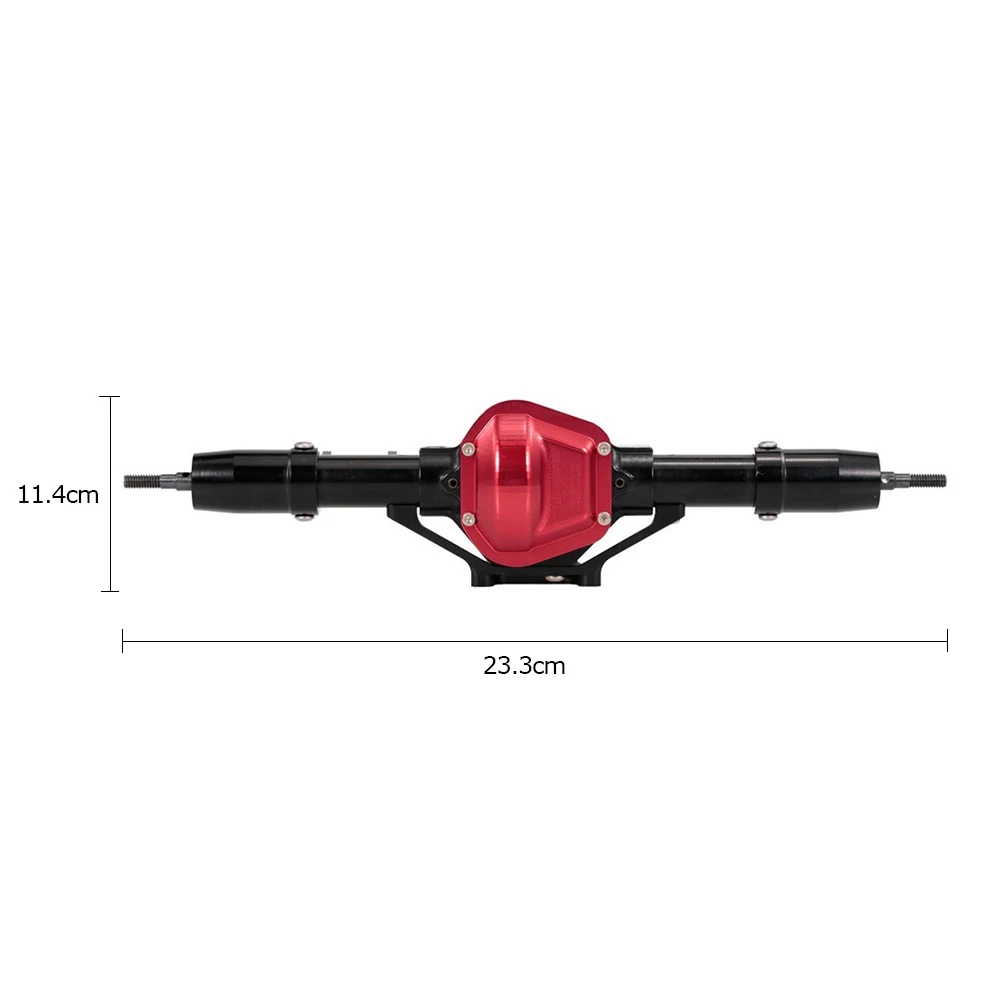 

Rear Drive Axle Housing Replacement Accessories Children Portable Interactive Present for 1/10 Axial SCX10 RC Car