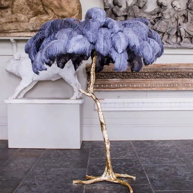 

Перья страусиные окрашенные, 30-35 см, 12-14 дюймов