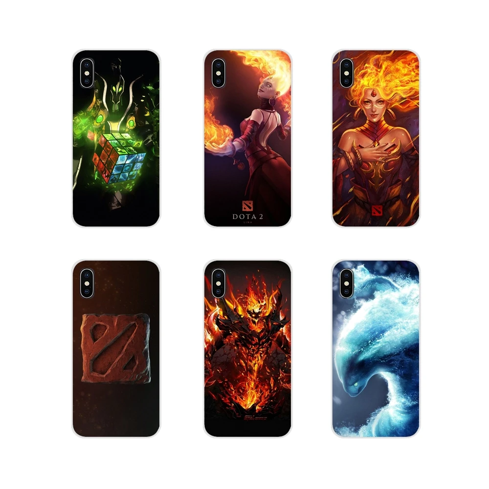 Красочные Dota 2 Two для Xiaomi Redmi 4A S2 Note 3 3S 4 4X 5 Plus 6 7 6A Pro Pocophone F1 аксессуары чехлы
