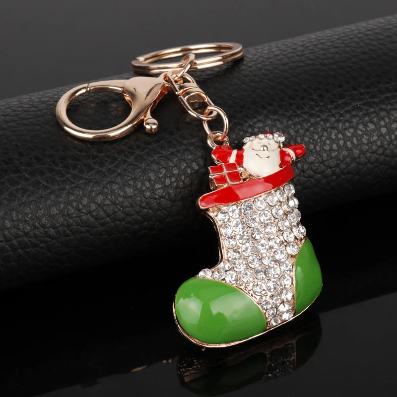 2019 модные ювелирные изделия милый брелок металлический сплав Рождество цепочка