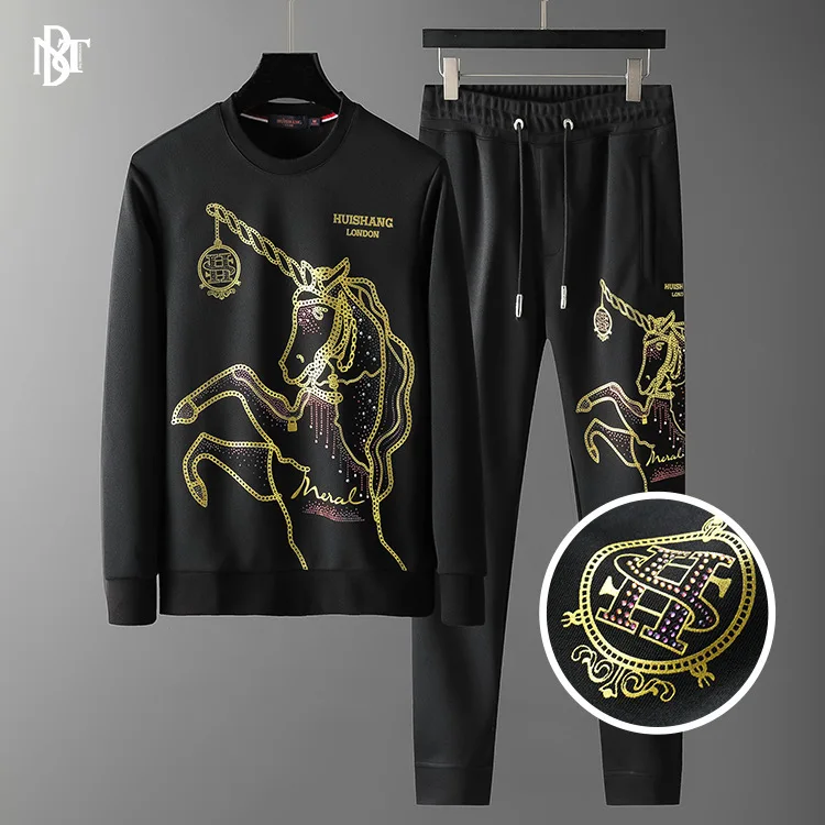 Мужской свитер леггинсы мужской костюм осень 2020 новый европейский стиль