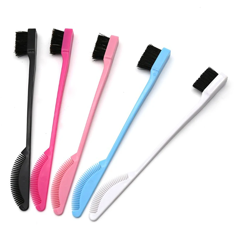 

1pcs Double Side Edge Weaving Highlighting Hair Comb Dyeing Tail Combs Hair Brush