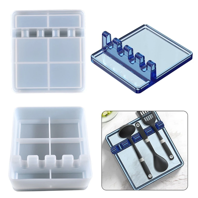 

Подставка для ложки и вилки, подставка для кухонной утвари, силиконовая форма