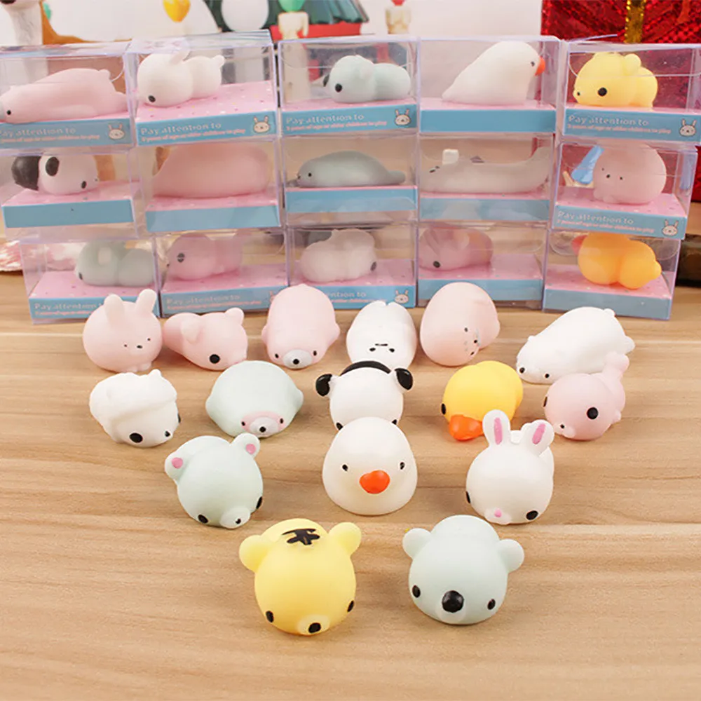 

Cute Mochi Squishy Cat Squeeze Healing Fun Kids Kawaii Toy Stress Reliever Decor Animal Toys Stress Relief Toys Juguetes