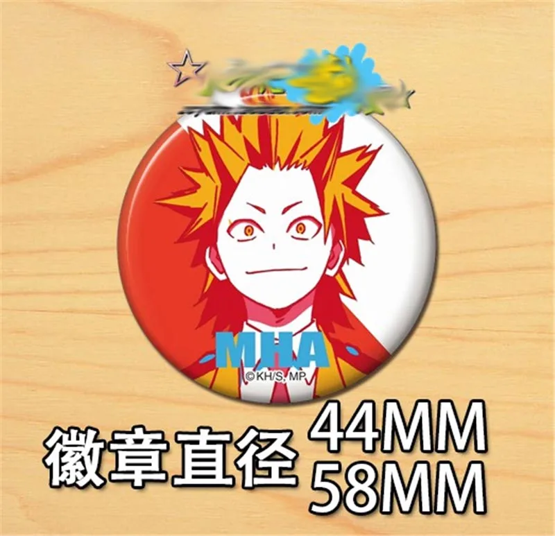 8 шт с героями из мультфильма Мой герой Pin значок косплея брошь Коллекционная