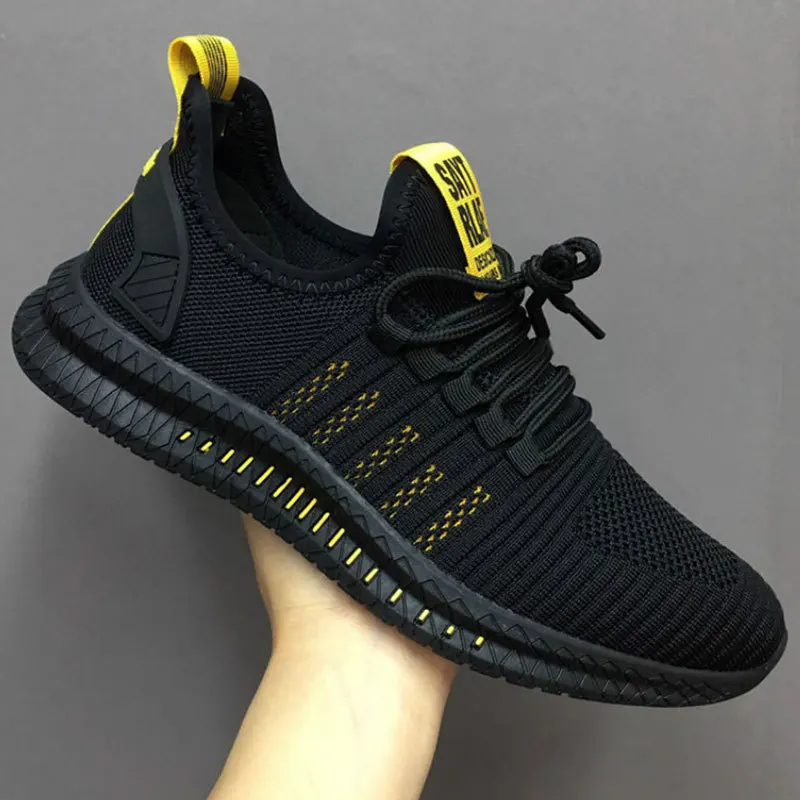 

Sneakers Men's Fashion Mesh Casual Running Shoes Lightweight Vulcanize Shoes Man Walking Sneakers Zapatillas Hombre Plus Size