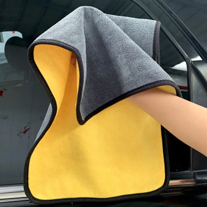 

Coral Fleece Auto Wiping Rags Efficient Super Absorbent Microfiber Car Cleaning Cloth Washing Cleaning Towels