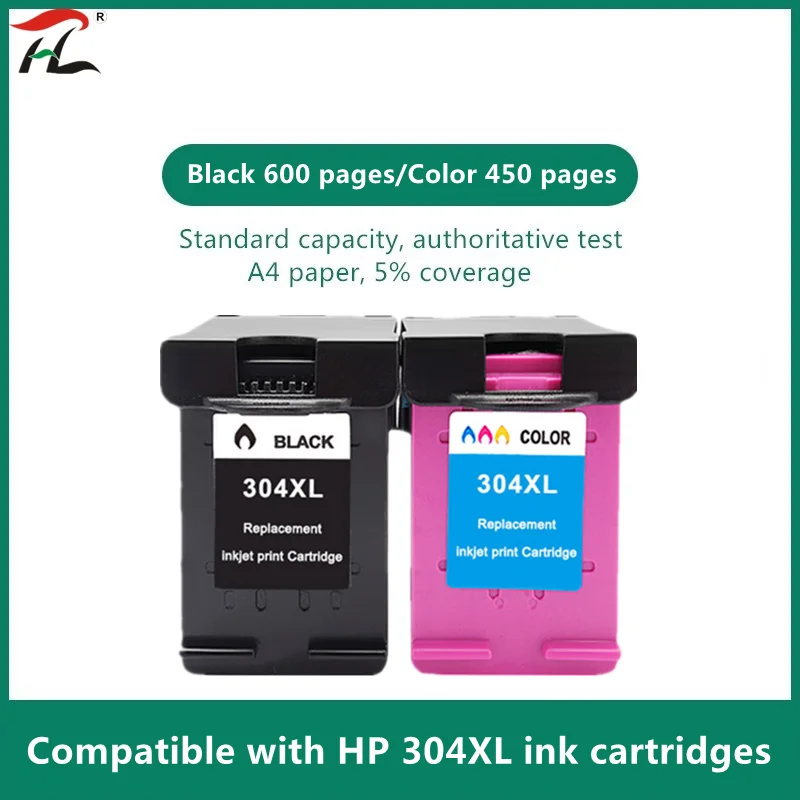 

Yi le cai Remanufactured for hp 304XL Replacement for Hp304 Hp 304 XL Deskjet Envy 2620 2630 2632 5030 5020 5032 3720 3730 5010
