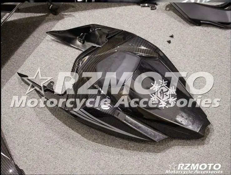 Лакированные детали обтекателя мотоцикла из углеродного волокна для kawasaki ZX10R 10R