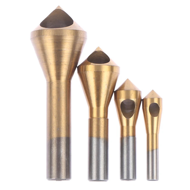 

Titanium Countersink Deburring Drill Taper Hole Cutter Steel/Aluminum Countersunk Head Chamfering Tools