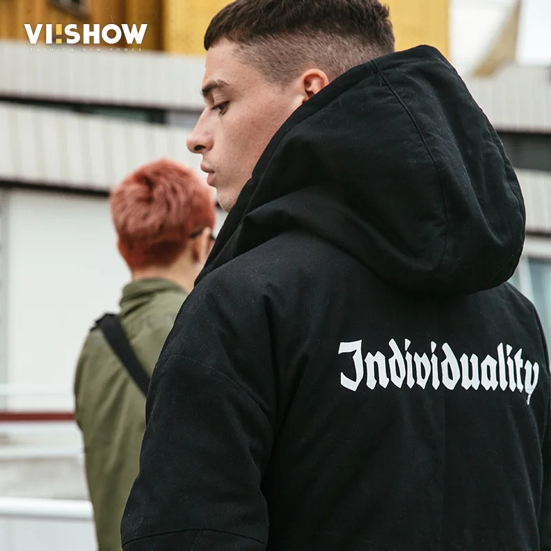 VIISHOW мужская зимняя куртка брендовая парка 2018 Новая манто с капюшоном Homme Hiver