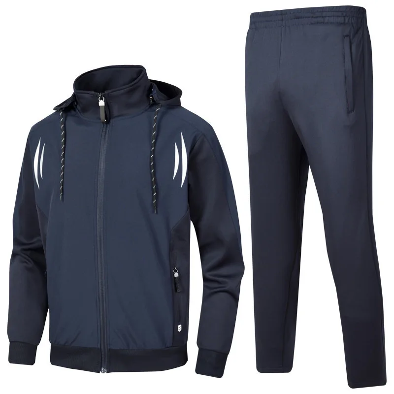 Спортивная одежда мужские комплекты 2020 зимние повседневные куртки на молнии из