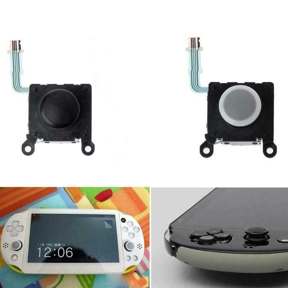 Новый аналоговый 3D-Джойстик для Sony PS Vita PSV 2000 черный оригинальный белый |