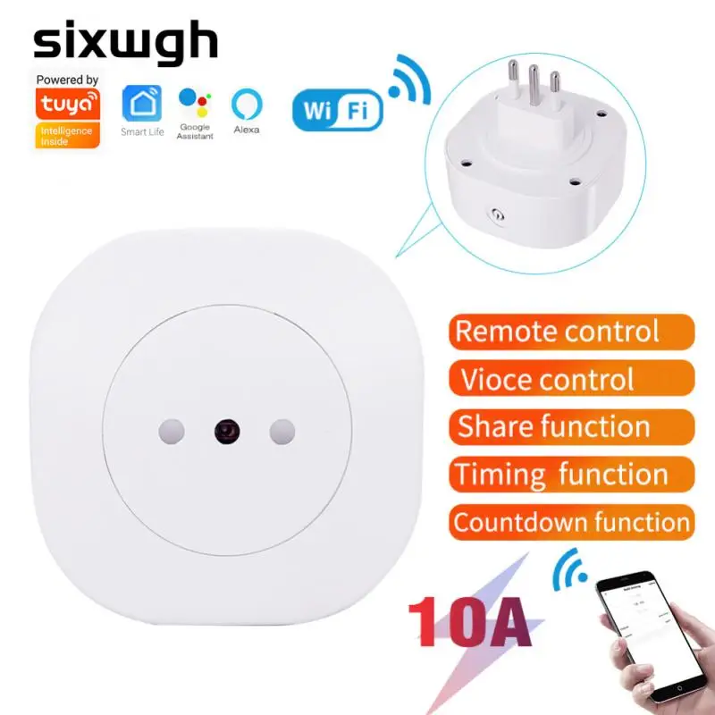 

Смарт-розетка с поддержкой Wi-Fi, 16 А