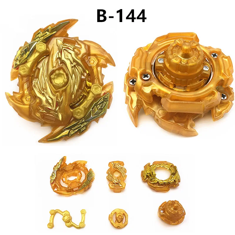Новейший Золотой Beyblade Burst GT B140 B144 B145 с коробкой из металла Fusion God Spin Top игрушка подарок для мальчика