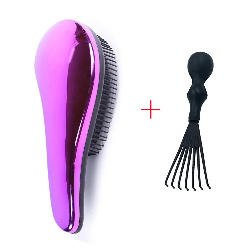 

Portable Women Hair comb Anti-static Massage Hair Brush Tangle Detangle Shower Massage Hairbrush Salon Hair brush barber Tools