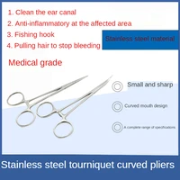 stainless steel elbow and straight nose forceps locking clamp hemostatic forceps arterial forceps sponge forceps