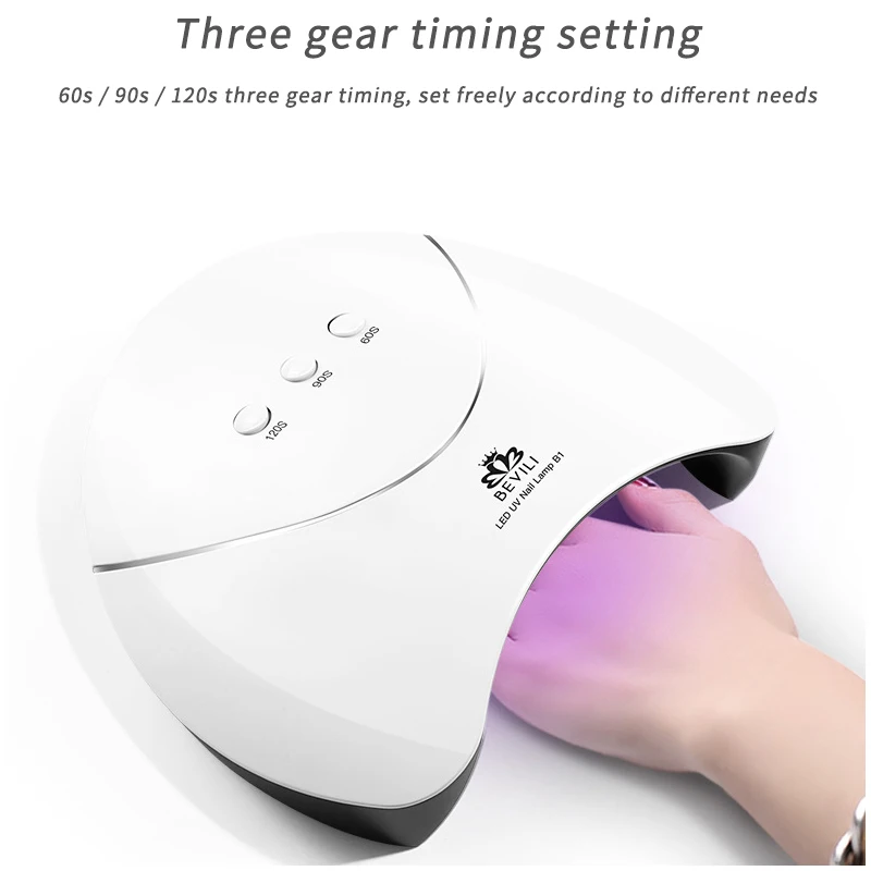 Светодиодный светильник для маникюра 36 Вт Сушилка ногтей УФ лампа отверждения