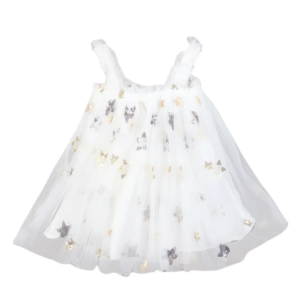 Детская одежда юбка для девочек однотонное газовое платье принцессы с вышивкой и