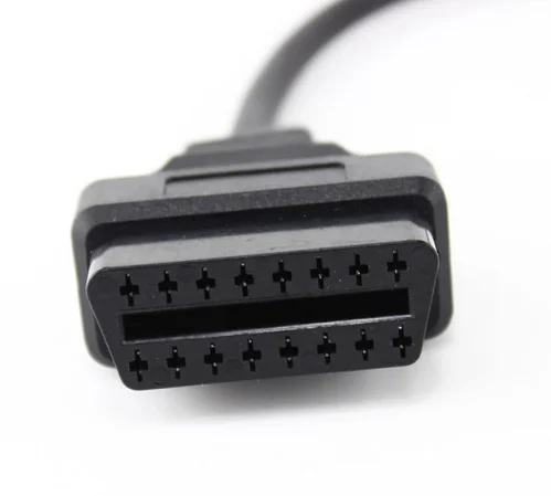 14 Pin Male OBD1 to 16 Female OBD2 автомобильный диагностический Соединительный адаптер