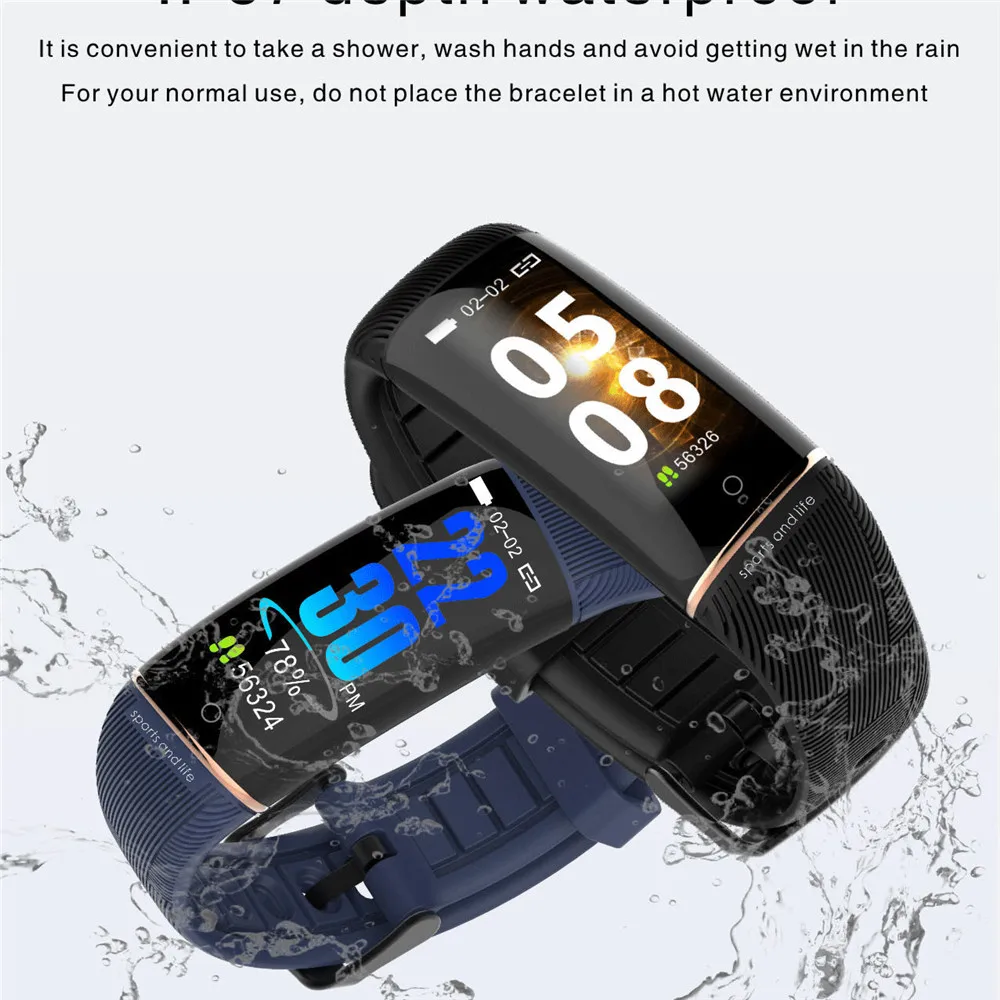 

Smart Watches for Women Men Blood Pressure Heart Rate Monitor Smartwatch for Android iOS Smart Fitness Bracelet Clock