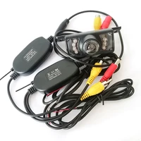 wireless car suv reverse rearview backup camera night vision parking kit