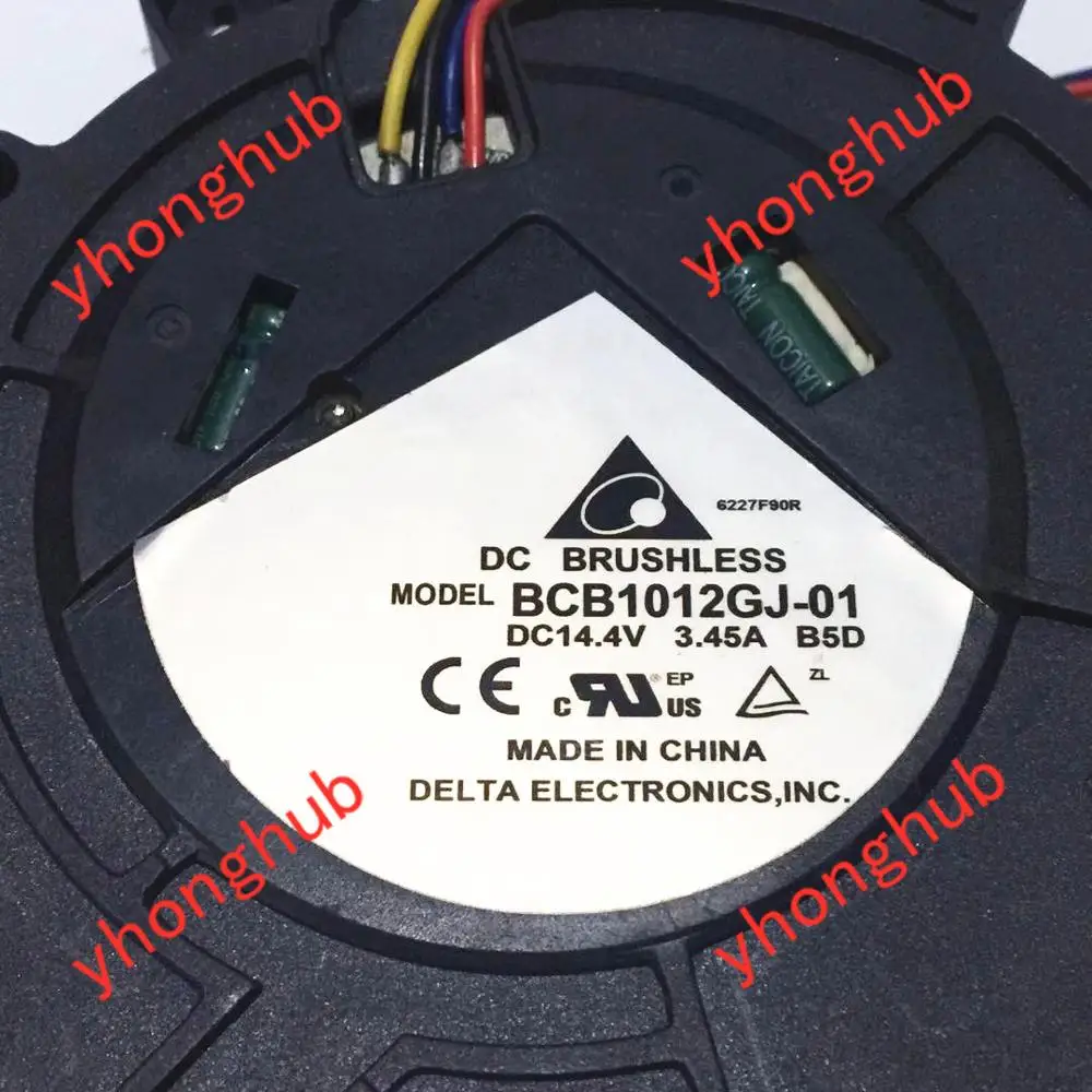 Delta Electronics BCB1012GJ-01 DC 14 4 V 3.45A 97x87x25 мм вентилятор охлаждения сервера | Компьютеры и