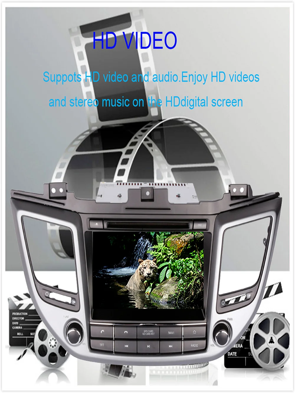 Автомобильный Восьмиядерный GPS-навигатор 8 дюймов Android 10 0 для Hyundai Tucson IX35 2015-2022