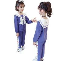 kids klothes girls spring autumn casual letter pinrt teen girl 4 6 8 10 12 14 16 year coat pants 2 pcs sets childrens clothing