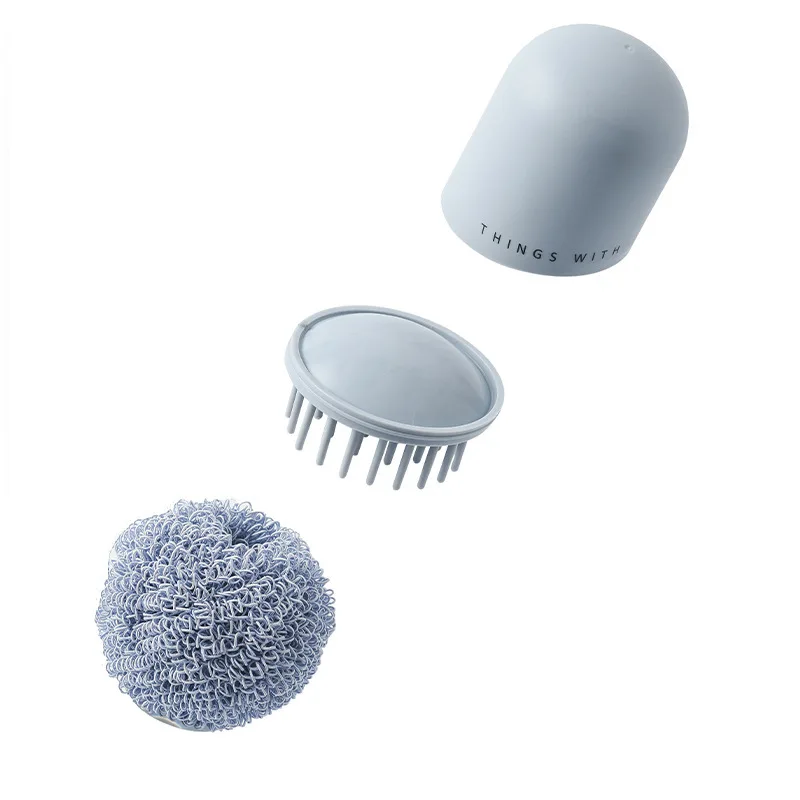 

Washing Kitchen Cleaning Ball with Handle Multifunction Strong Decontamination Ability Household Brush Kitchen Cleaning Tools