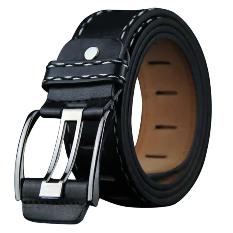 

Hot sale Men's belt High Quality Pin Buckle Male Waistband Luxury Designer Belts Leisure Belt Strap 3.7cm Width