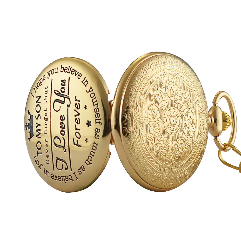 Кварцевые карманные часы с цветным циферблатом Lion аналоговые в виде кулона