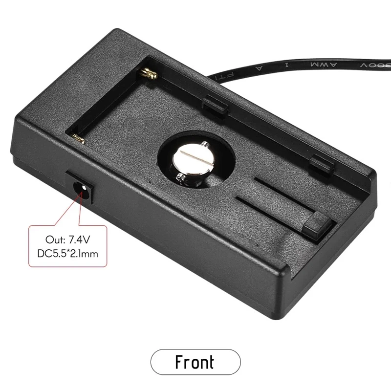 Top Np-F970 To Dmw-Dcc12 Fully Decoded Dummy Battery Adapter with Dc Couple Connector for Panasonic Dmc-Gh3 Dmc-Gh4 Dmc-Gh3K Dmc |
