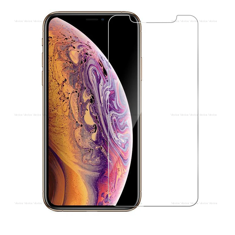 2 шт закаленное стекло для iPhone 11 2019 Защитная крышка экрана Xs Max X XR XI 7 8 6 6s Plus