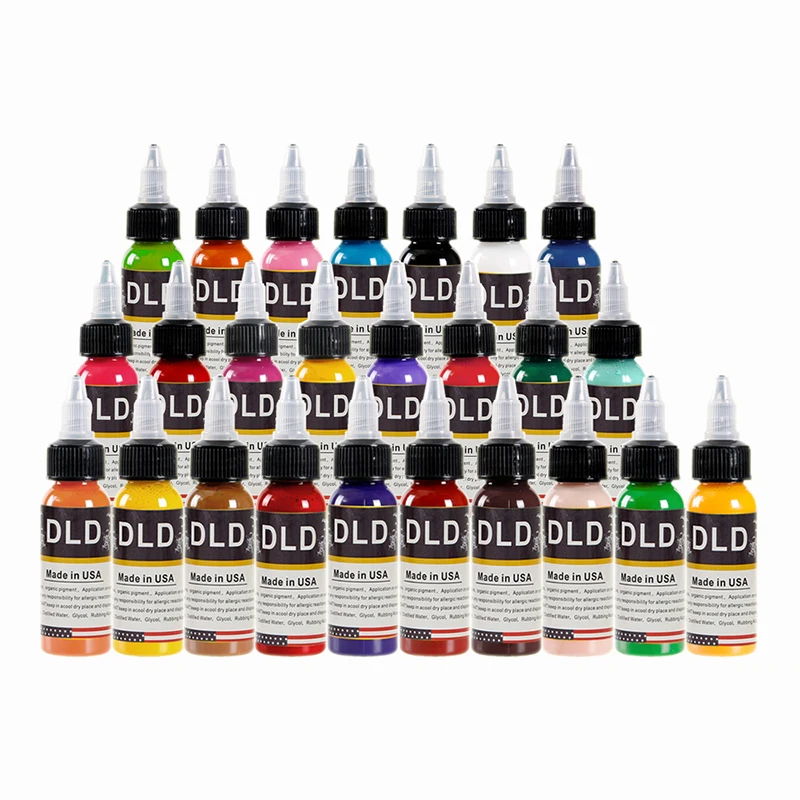 

Professional Permanent Makeup Machine Pigments Set Tattoo Ink 15ml Pigment Eyebrow Lip Eyeliner Make Up 25 Color supplies