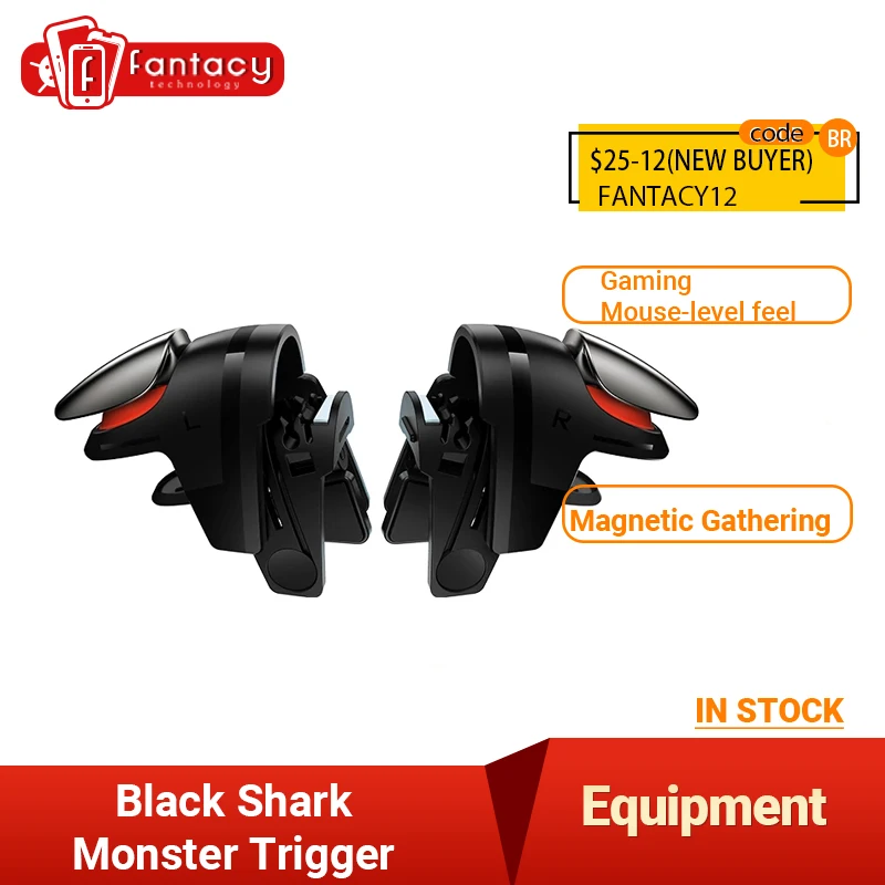 Новинка 2021 игровой триггер Black Shark Monster аксессуары для игры PUBG COD LOL геймпад