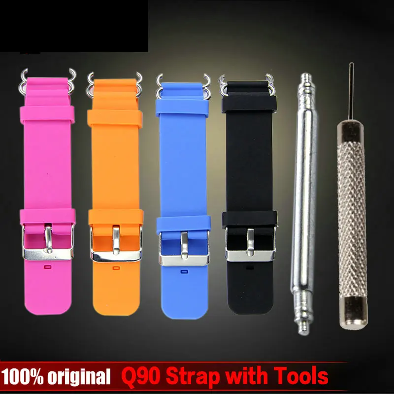 Ремешок силиконовый для смарт часов комплект из 2 шт. с пружинным стержнем и