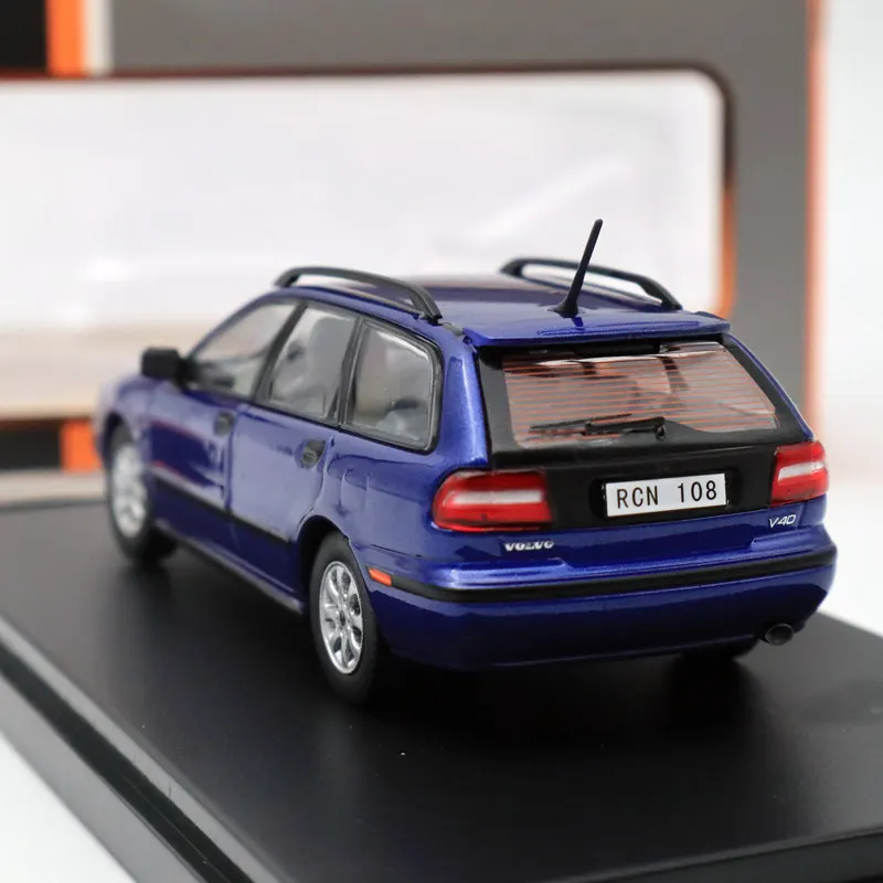 Премиум X 1:43 для V ~ VO V40 2001 металлик темно синий PRD441 Ограниченная серия игрушки